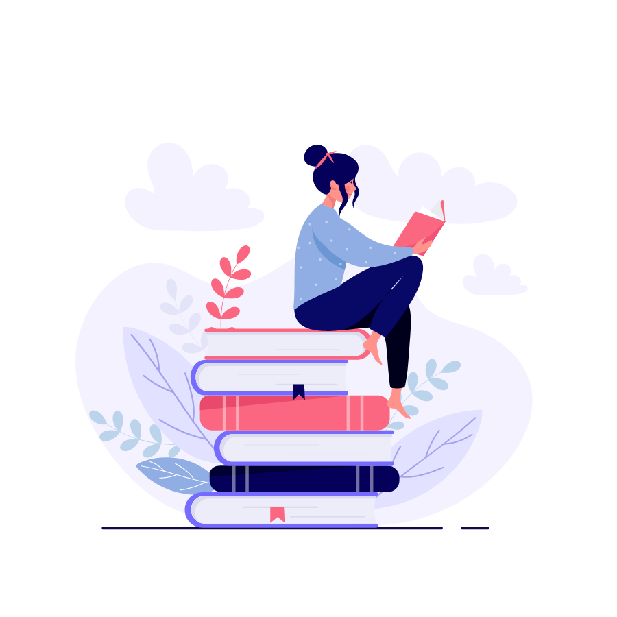 Reading book